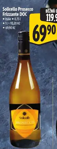 Albert Solicello Prosecco Frizzante DOC nabídka