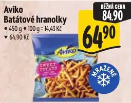 Albert Aviko batátové hranolky nabídka