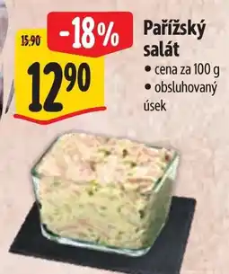 Albert Pařížský salát nabídka