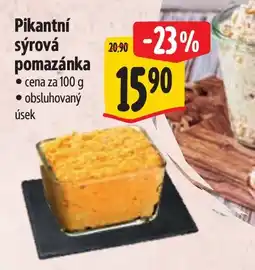 Albert Pikantní sýrová pomazánka nabídka