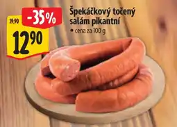 Albert Špekáčkový točený salám pikantní nabídka
