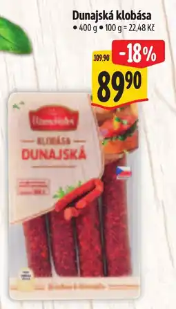 Albert Hlavní klobása dunajská nabídka