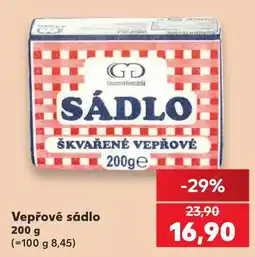 Kaufland Gourmet Sádlo nabídka