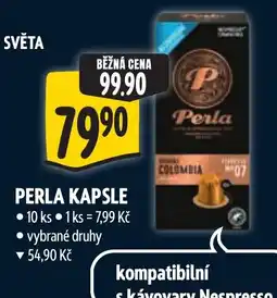 Albert Perla kapsle nabídka