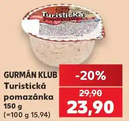 Kaufland Gurmán Klub turistická pomazánka nabídka