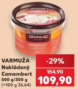 Kaufland Varmuža nakládaný camembert nabídka