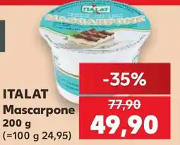 Kaufland Italat Mascarpone nabídka