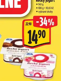 Albert Recký jogurt nabídka