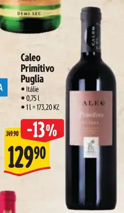 Albert Caleo Primitivo Puglia nabídka