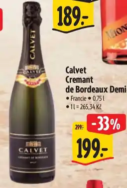 Albert Calvet Cremant de Bordeaux Demi nabídka