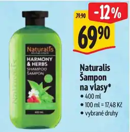 Albert Naturalis šampon na vlasy nabídka