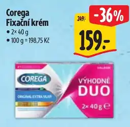 Albert Corega fixační krém nabídka