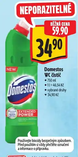 Albert Domestos WC čistič nabídka