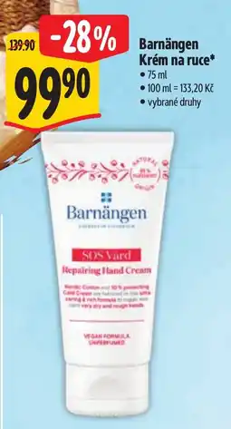 Albert Barnängen krém na ruce nabídka