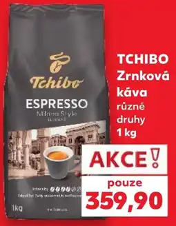Kaufland Tchibo zrnková káva nabídka