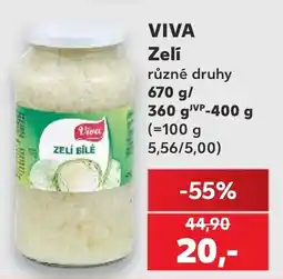 Kaufland Viva zelí bílé nabídka