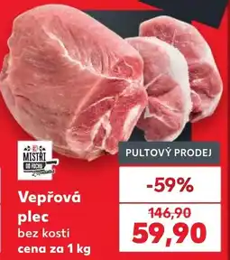 Kaufland Mistrí vepřová plec nabídka