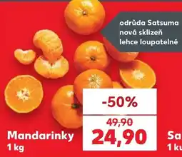 Kaufland Mandarinky nabídka