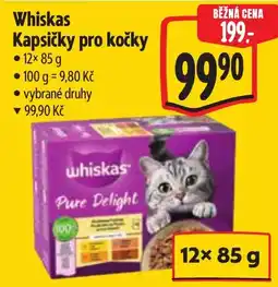 Albert Whiskas Kapsičky pro kočky nabídka