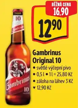 Albert Gambrinus Original 10 nabídka