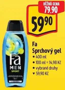 Albert Fa sprchový gel nabídka
