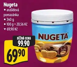 Albert Nugeta arašídová pomazánka nabídka