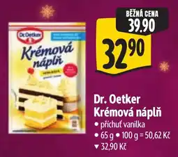 Albert Dr. Oetker Krémová náplň nabídka