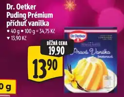 Albert Dr. Oetker Puding Prémium příchutě vanilka nabídka