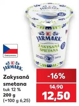 Kaufland Jarmark zakysaná smetana nabídka