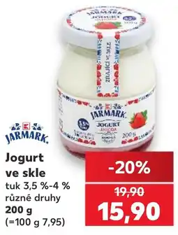 Kaufland Jarmark jogurt nabídka