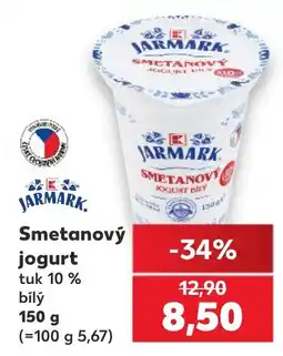 Kaufland Jarmark smetanový jogurt nabídka