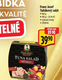 Albert Franz Josef tuňákový salát nabídka