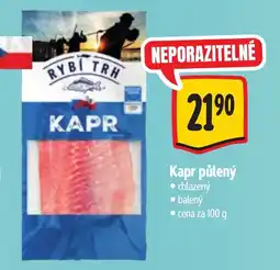Albert Rybí trh kapr nabídka