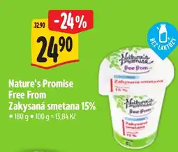 Albert Nature's Promise Zakysaná smetana 15% nabídka