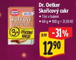 Albert Dr. Oetker skořicový cukr nabídka