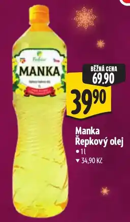 Albert Manka Řepkový olej nabídka