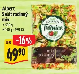Albert Albert salát rodinný mix nabídka