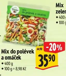 Albert Tisové mix do polévek a omáček nabídka