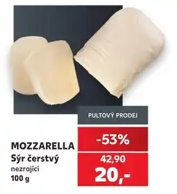 Kaufland Mozzarella sýr čerstvý nabídka