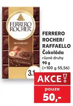 Kaufland Ferrero rocher/raffaello nabídka