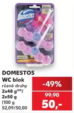 Kaufland Domestos WC blok nabídka