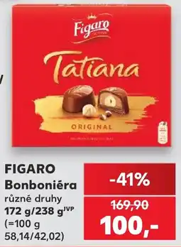 Kaufland Figaro bonboniéra nabídka