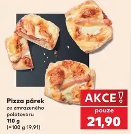 Kaufland Pizza párek nabídka