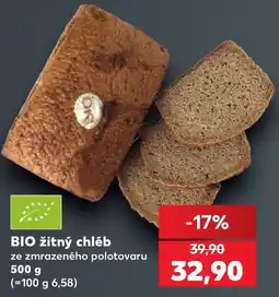 Kaufland BIO žitný chléb nabídka