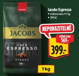 Albert Jacobs Espresso nabídka