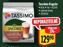 Albert Tassimo Kapsle nabídka