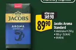 Albert Jacobs Aroma Standard nabídka