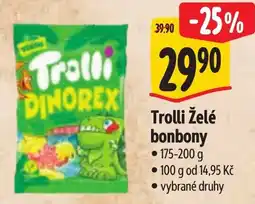 Albert Trolli Želé bonbony nabídka