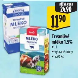 Albert Tatra trvanlivé mléko nabídka