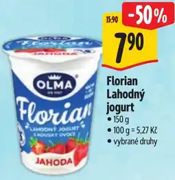 Albert Olma Florian lahodný jogurt nabídka